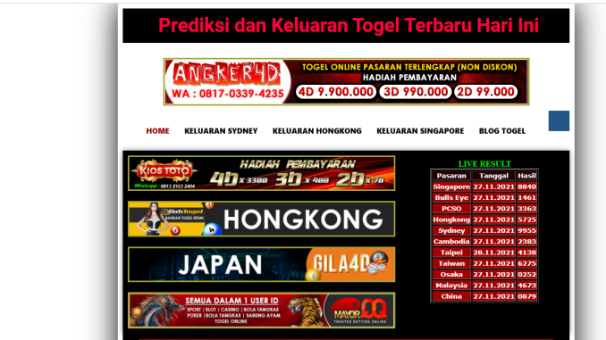 Cara bermain togel negara lain